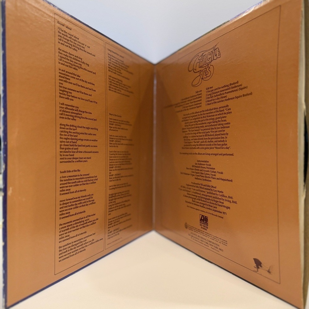 Yes - Fragile | LP Vinyl Gatefold w/ Booklet 1971 Prog Rock Classic - Picture 3 of 6